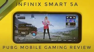 Infinix Smart 5A Unboxing & Gaming Review | Perfect for Budget PUBG Mobile Gaming 🔥