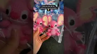 Patron  amigurumi, ❤️ Lilo y stich.ñ#amigurumi 🇺🇸 #amotejer