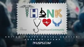 USPS #thankyouhealthcarestamp