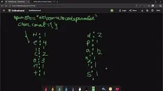 Python program to find unique characters in string and count the number of characters in the string