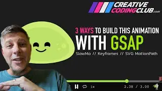 GSAP Flexibility: Same Animation 3 Ways (slime wraparound)