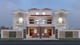 Beautiful modern house design| House design for two brothers #shots#home#architectual#villagehouse