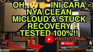 CARA FLASH | REDMI 5 PLUS (VINCE) | STUCK RECOVERY_MICLOUD CLEAN | TESTED 100%!!