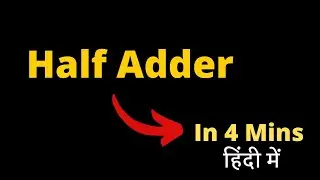 Half adder in Combinational Circuit