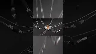 3D Spider Animation Created in Blender 