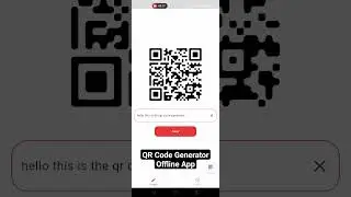 QR Code Generator App Offline Free