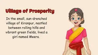 Village Of Prosperity | English Story | Improve English Speaking Skills