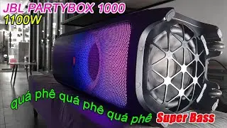 CHƠI HẾT SỐ  "Jbl Partybox 1000 " tại shop Vua2hand | BASS TEST
