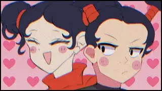 Urusei Yatsura OP meme but it’s Pucca x Garu (trend?)