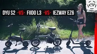 DYU S2 vs Fiido L3 vs iEZway EZ6 (Comparison)
