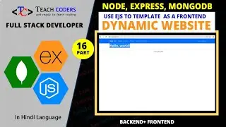How To Use Ejs With Client Side with Bootstrap || ejs layot || ejs with express || Dynamic Website