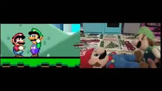 Mario can't understand Luigi [in The Video Game vs Plush] [Req. 71 to 100]