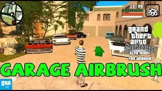 GTA SA Android MOD 93 Garage airbrush in LS (CLEO)