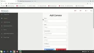 python django security camera management system project
