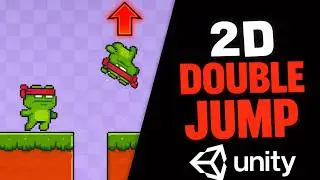 How to Double Jump in Unity (2D Platformer Tutorial)
