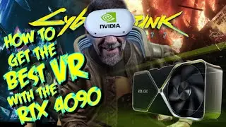 THE BEST CYBERPUNK 2077 VR EXPERIENCE WITH A RTX 4090 AND I9 13900K!