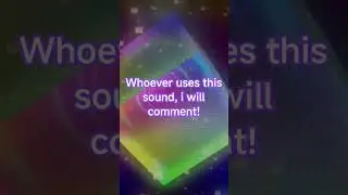 whoever uses this song I will comment