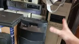 2025 001 vlog thing, life updates, a Packardbell and some old computer gear
