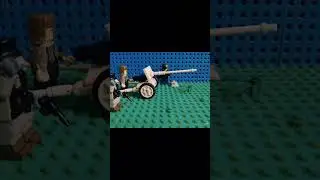 Выстрел из пушки #пушка #лего #lego #legoanimation #shorts #short #война #тест #legostopmotion