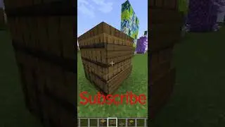 Minecraft: How to build a crate design #minecraft #minecraftshorts #crate