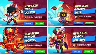 All Upcoming Demon Skins (Brawl Stars)