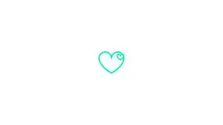 Heart icon Lottie JSON animation
