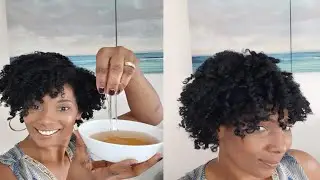 GEL DE LINAZA PARA DEFINIR EL PELO AFRO/ 4B-4C
