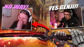 POV: You are the 3500+ Hours GENJI on enemy TEAM! (Overwatch)