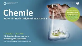 Die Kunststoffe von morgen: nachhaltig und funktionell – Ringvorlesung