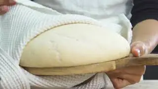 Домашний хлеб с сырной корочкой