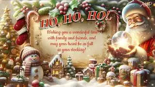 Merry Christmas from the North Pole and Our Home to Yours