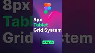 What is the Best Column Grid for a Tablet | 8 Column System Responsive Layout Grid 