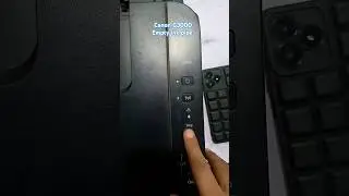 canon printer pipe empty problem _ G3000 printer colour printing problem solved