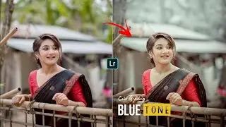 How To Edit Blue Tone Photo In lightroom || Lightroom Tutorial ||