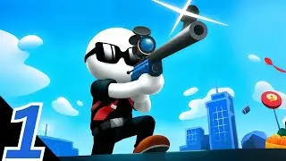 JT Sniper Gameplay Walkthrough Part 1 (iOS, Android)