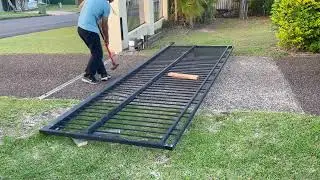 How to Fix a Bent Driveway Gate