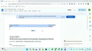 Astuces Google Docs
