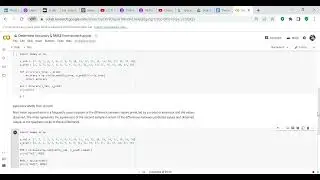 Code review: Determine Accuracy & RMSE from scratch in Python
