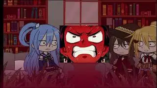 \\Konosuba react to Kazuma Satou as Kamado Tanjiro// Gyomei's training