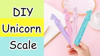 Homemade Unicorn Scale||Sajal's Art