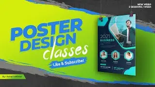 How to design poster in Photoshop | Poster design in Photoshop tutorial