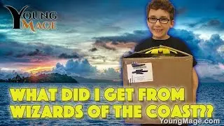 MTG Young Mage Gets a Goodie Box from WoTC