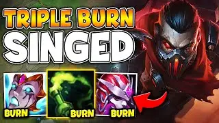 DON'T CHASE A TRIPLE BURN SINGED! HIS POISON TRAIL IS EXTRA TOXIC (MAX DAMAGE BUILD)