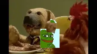 Петух пробует на вкус Просто Чувака
