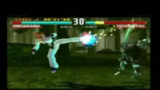 Tekken 3 hwoarang vs yoshimitsu | hwoarang power kick | tekken 3 hwoarang | Gaming gorup | #shorts
