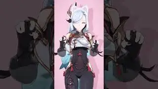 Shenhe sad cat dance 