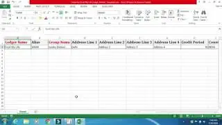How to Import Ledger Master from Excel to Tally with Bill wise Details|Opening Balance| Full details