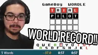 Wordle (GB) Speedrun: 5 Games in 0:57 (World Record)