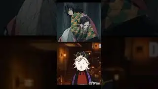 Noot Noot meme but it's shinobu and Douma  | Animation by DONUMS