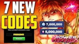 ⭐ NEW UPDATE ⭐ ANIME POWER DEFENSE CODES   ROBLOX ANIME POWER DEFENSE CODES 2024